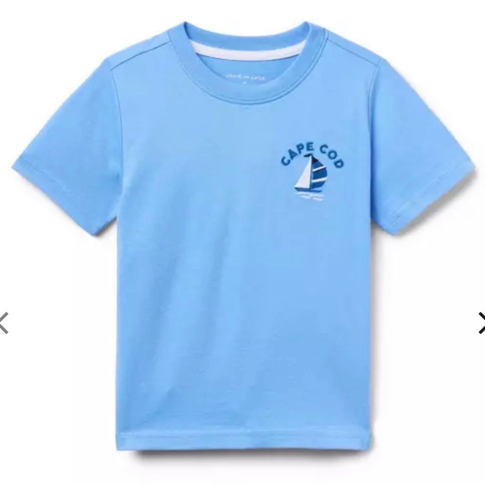 NWT- Janie and Jack Cape Cod  Summer Short Sleeve Tee